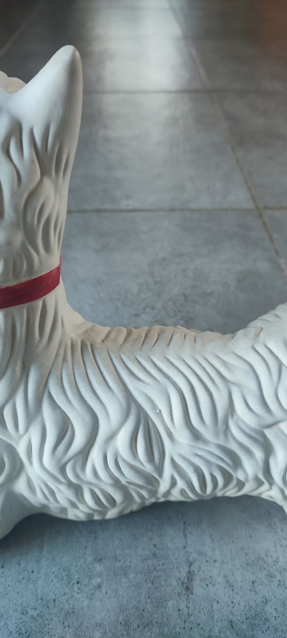 Image 1 of Ceramic zoomorphic dog statue