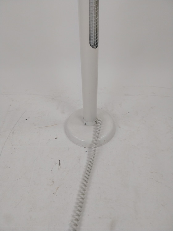 Image 1 of 1 x standing floor lamp with fluorescent tube. 1980s, 140 cm high