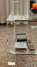 BOR Design 'The Hague' Lucite/Acrylic Glass Coffee Table