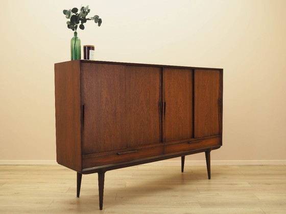 Image 1 of Highboard aus Palisanderholz, dänisches Design, 1970er Jahre, Hersteller: Omann Jun