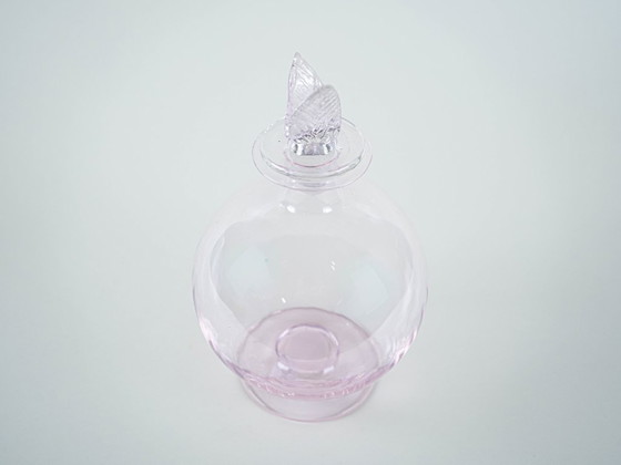 Image 1 of Glaskaraffe, italienisches Design, 1970er Jahre, hergestellt in Italien