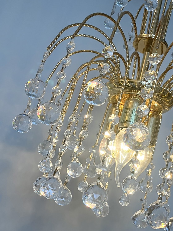 Image 1 of branded SWAROVSKI STRASS chandelier pendant lamp vintage