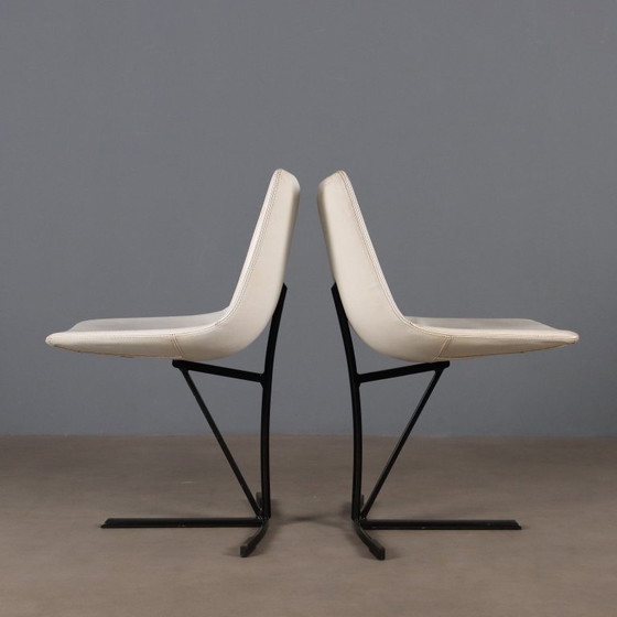 Image 1 of Saporiti-stoelen uit de jaren 60