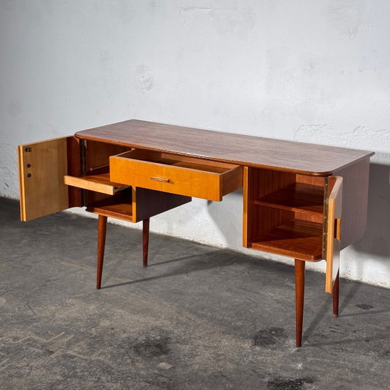 Oost-Duits schrijfbureau van Heidenau, jaren 1960 – Eettafels, Wood (photo 12 of 13)