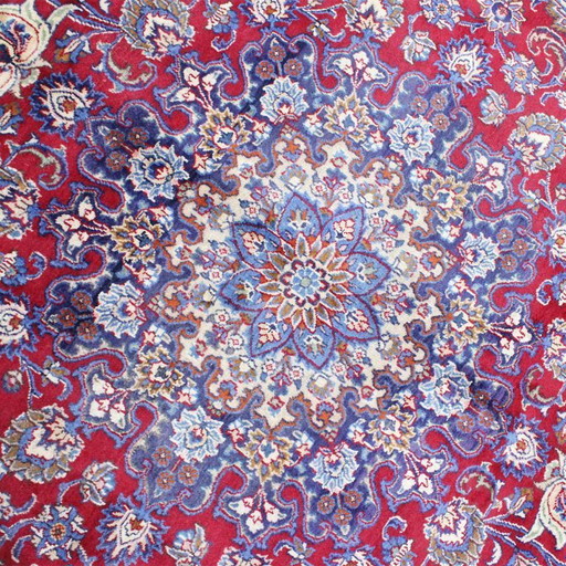 Hand-knotted Persian carpet Mashhad 345X250