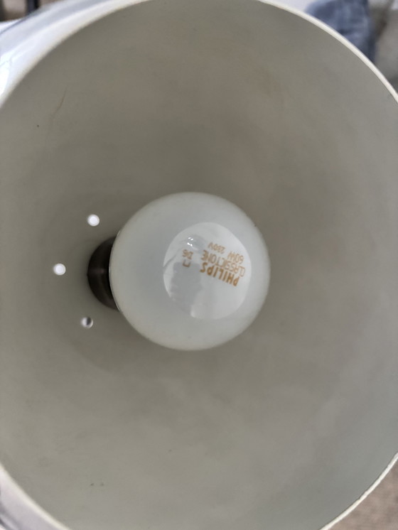 Image 1 of Lampada vintage a forma di bulbo oculare spaziale, completamente originale.