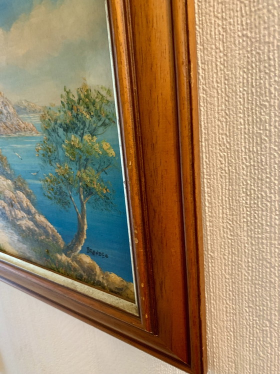 Mediterranean - View of the Esterel By Brandeo – Paintings & Drawings, Wood, Canvas (photo 5 of 15)
