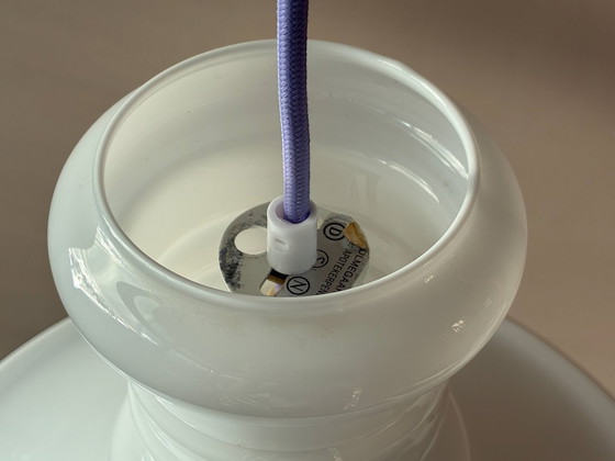 Image 1 of 1x Sidse Werner Apoteker Pendelleuchte Holmegaard Glas für Royal Copenhagen