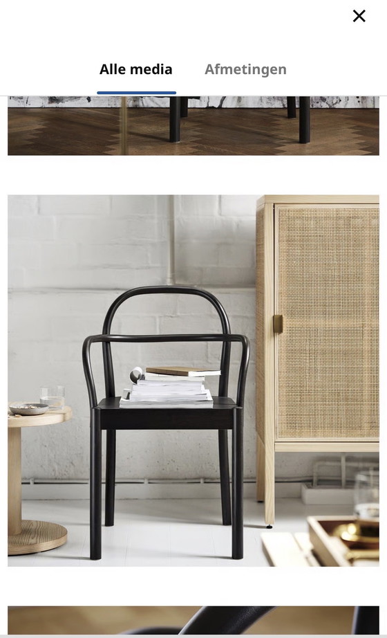 Image 1 of 4 IKEA STOCKHOLM 2025 Stoelen – Nieuw in Doos