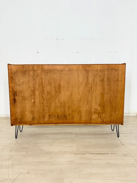 Image 1 of Mid-Century Highboard / Vintage Sideboard / Display Cabinet / Living Room Cabinet – 1960s