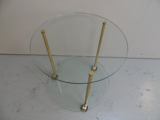 Vintage brass trolley