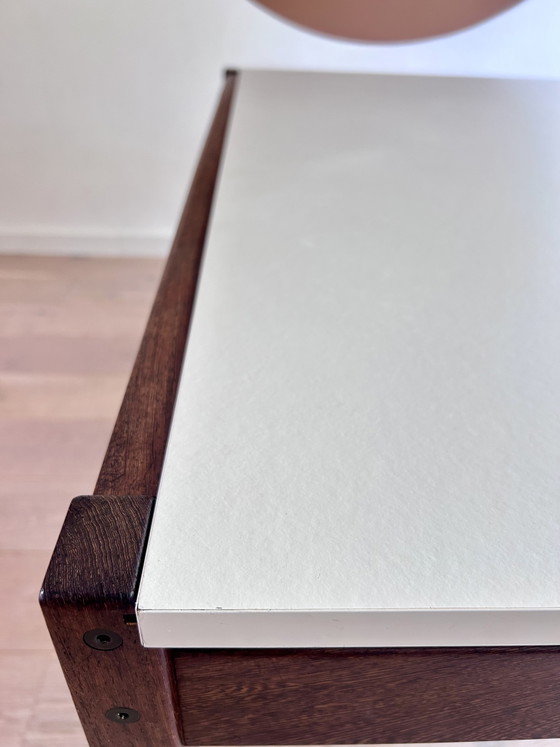 Image 1 of Cees Braakman Pastoe TU30 extendable dining table - wenge-formica