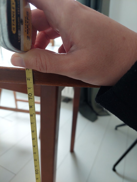 Image 1 of Table vintage danoise du milieu du siècle