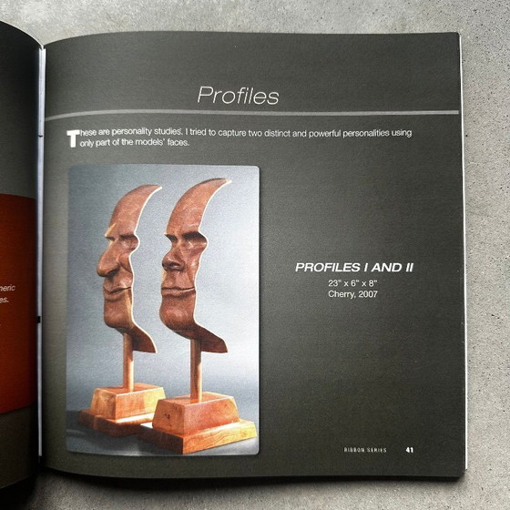 Image 1 of “Profile II”   Hand-Carved 3D Sculpture by Lawrence Schneider, 2007