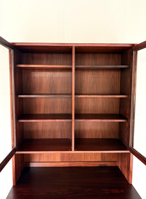 Image 1 of Vintage Rosewood Display Cabinet, Brouer Møbelfabrik ‘60
