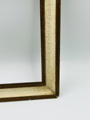 Cornice vintage color crema e oro antico