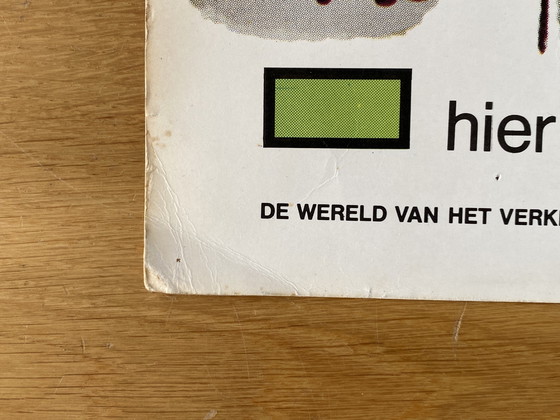 Image 1 of Vintage traffic poster 59.5 x 84 cm