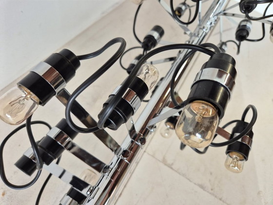 Image 1 of Gino SARFATTI (1912-1985) & ARTELUCE (Editor) Rara lámpara de pared 226/A, creada en 1959