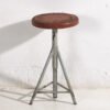 Sgabello rotondo in metallo stile industriale (c.1950) #9 – Sgabelli, Iron, Industrieel (photo 9 of 16)