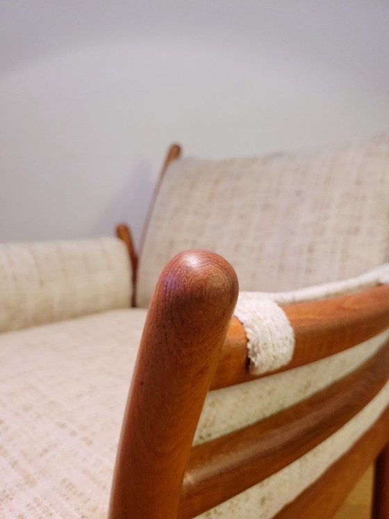 Image 1 of 2x Genius Sessel von Illum Wikkelsø für C.F.C. Silkenborg