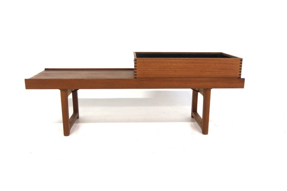 Panca Krobo in Teak di Torbjørn Afdal per Bruksbo, Norvegia, 1960, Panche, Scandinavian (foto 2 di 11)