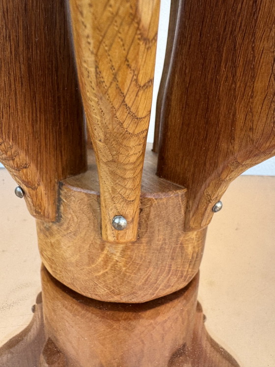 Brutalist Teak Wood Lamp, 1960s – Table lamps (photo 3 of 14)