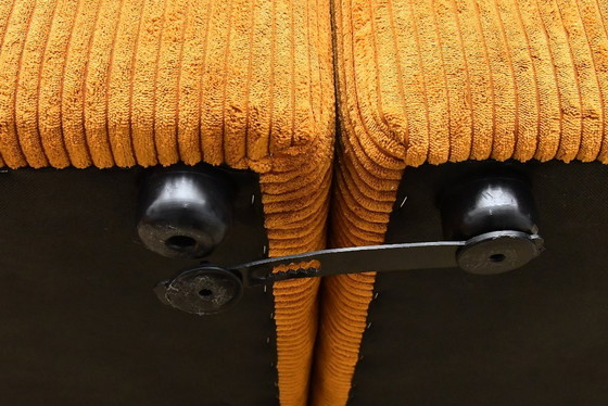 Image 1 of  Yellow corduroy  modular sofa, 1970s, set of 5