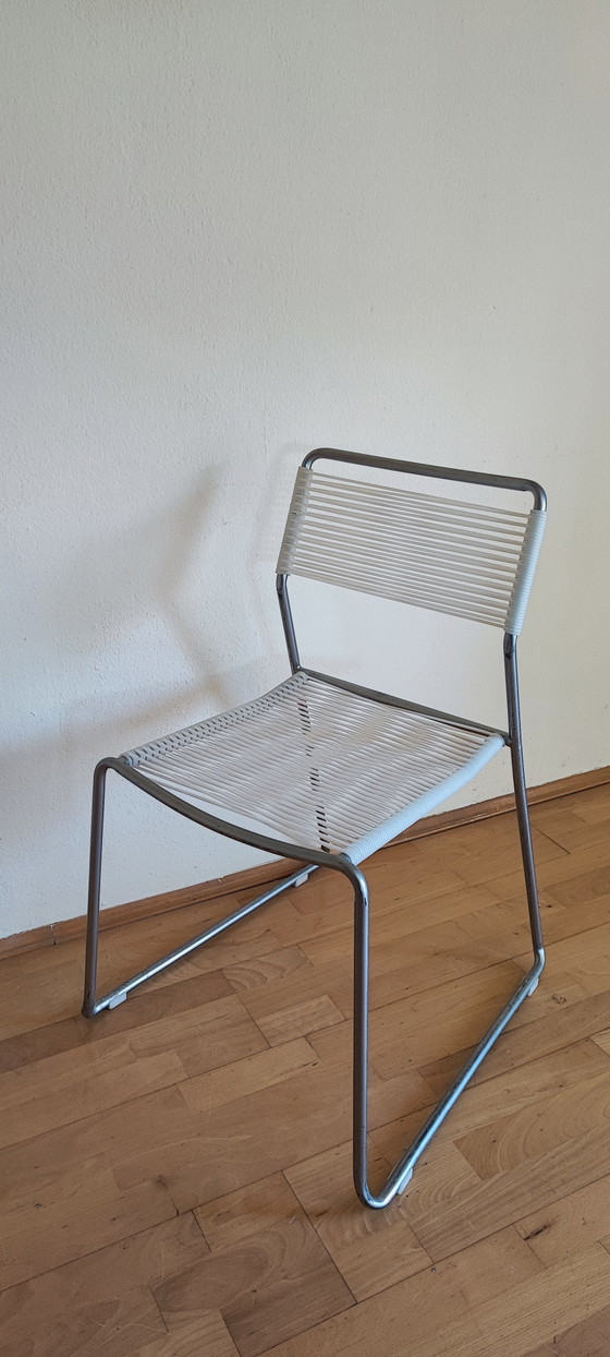 Image 1 of Sedie vintage IKEA MELKER con struttura in spaghetti
Set di 6 classici del design anni '90