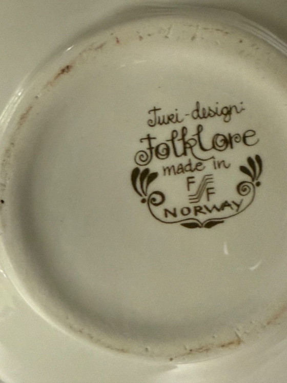 Image 1 of Folklore Noorwegen keukenset van 6