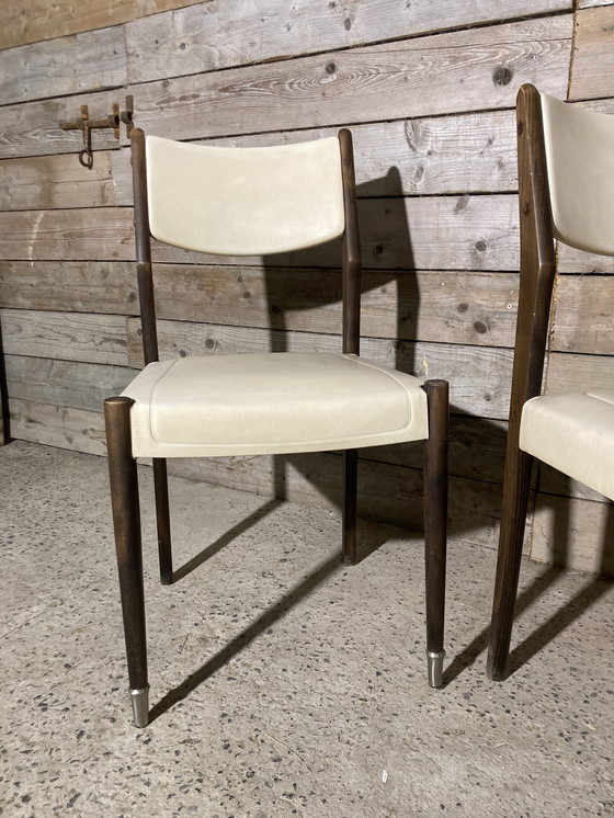 Image 1 of Vintage eetkamerstoelen 
