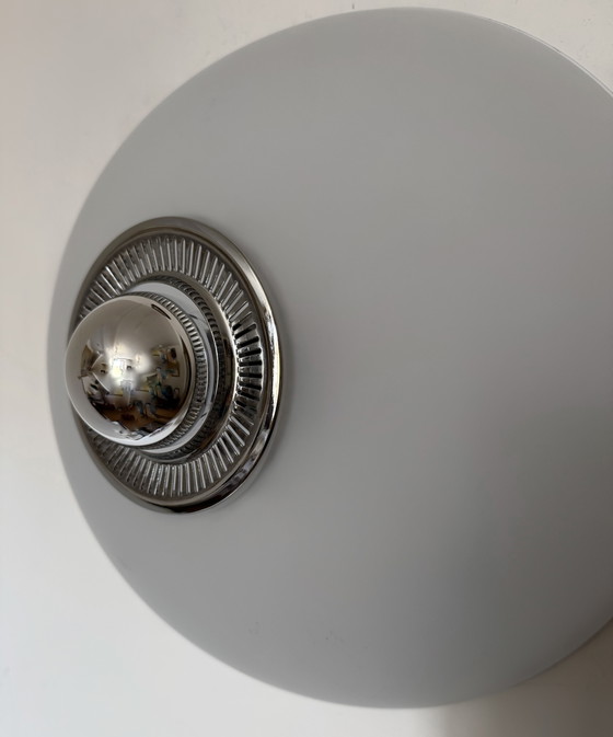 Plafoniera o Applique Artemide Gismondi Anni '80 – Plafoniere, Murano Glass, Chrome (photo 8 of 12)