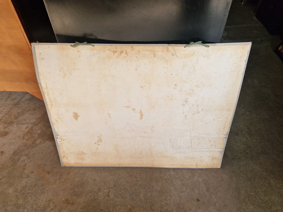 Image 1 of Manifesto scolastico vecchio stile dello zoo di Rhenen