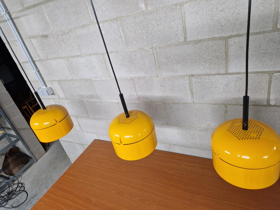 Image 1 of Lampada a sospensione arancione Staff Arnold Berges