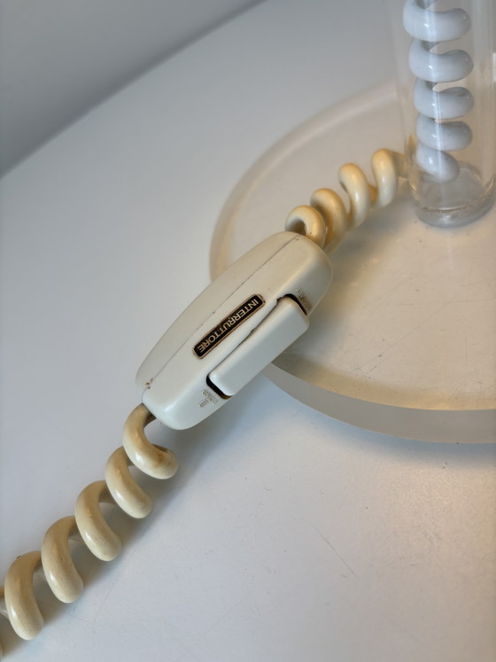 Harco Loor Table Desk Lamp With Perspex Frame & Glass Bowl, 1960s – Table lamps, Plastic (photo 9 of 11)