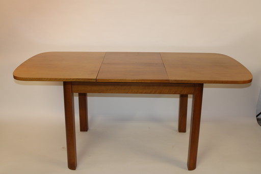 Table de salle à manger extensible vintage, années 1960