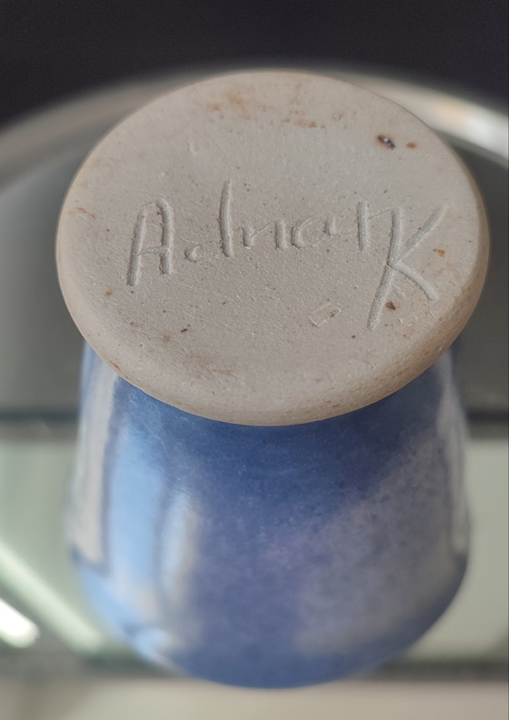 Image 1 of Anthropomorphic ceramic by Adnan Korukcu (Signed)