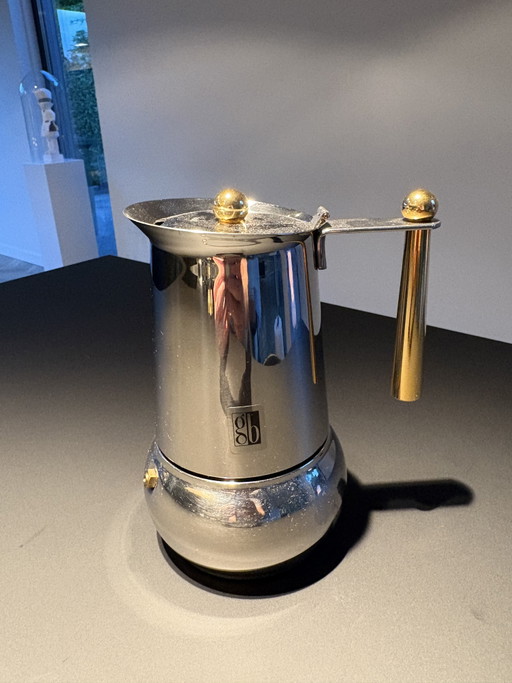 Caffettiera espresso vintage Guido Bergna Monza