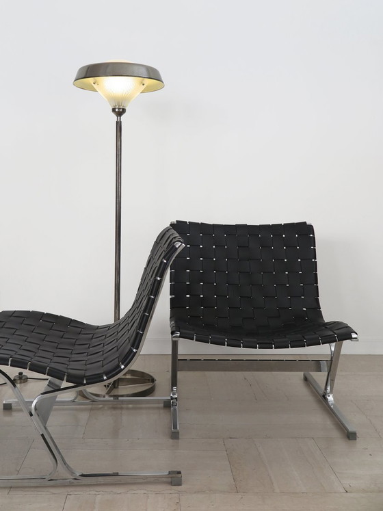 Poltrone Luar di Ross Littell per ICF De Padova, Italia, anni '60, set di 2 (photo 6 of 22)
