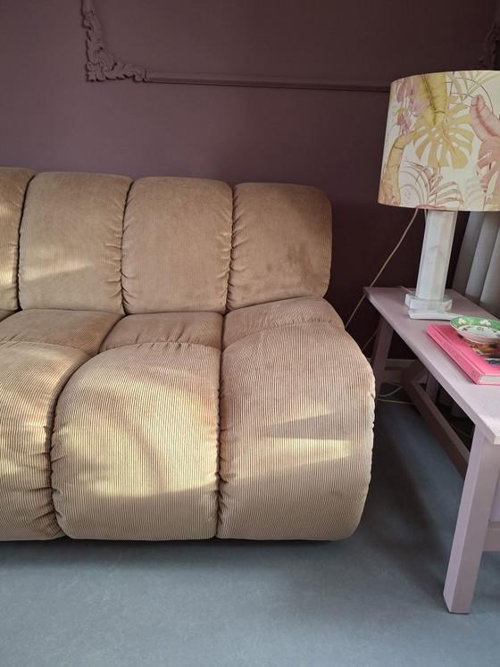 HK living Wave Couch Brown – hk-living, 2 seaters, Textile (photo 4 of 7)