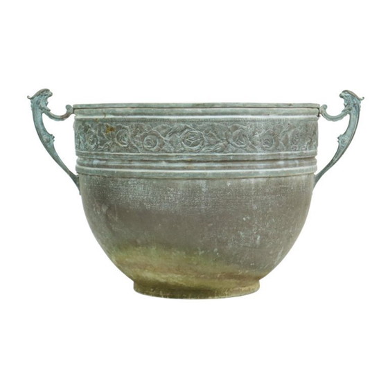 Image 1 of Vasi da fiori francesi Vasi da giardino Verdigris