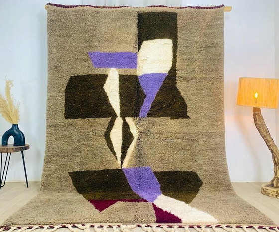Tapis marocain fait main 250cm x 150cm – Wool, Cotton (photo 2 of 11)