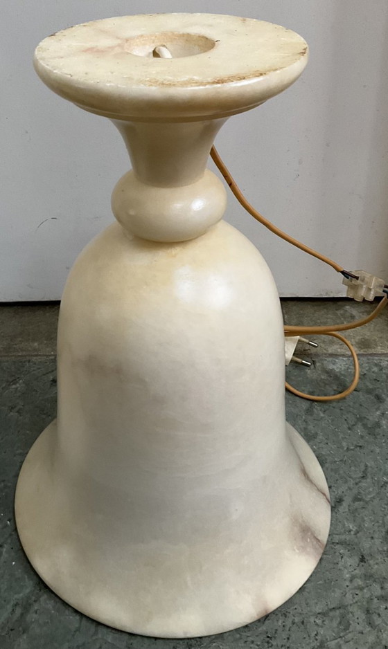 Image 1 of Dos lámparas de mesa de alabastro