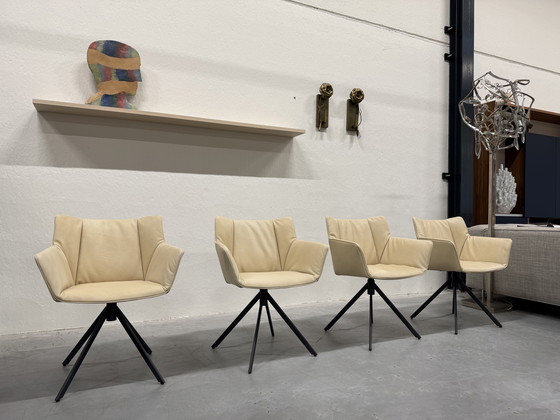 Image 1 of 4 Label van den Berg Gustav jr eetkamerstoelen 