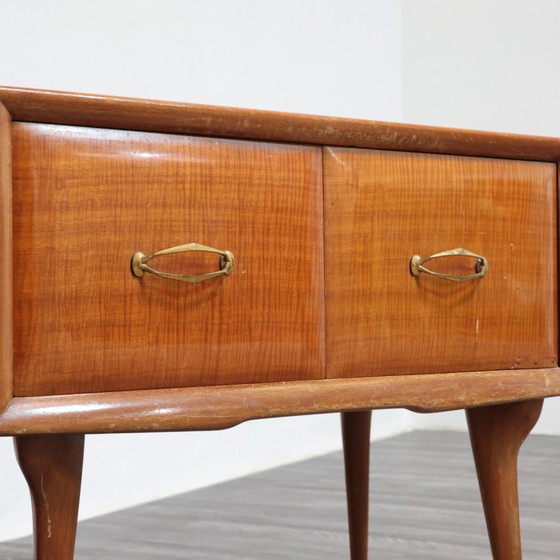 Image 1 of Coppia Di Comodini Gio Ponti Style Mid-Century 1950’s Modernariato Design