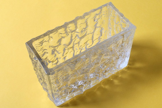 Image 1 of Vintage Sklo Union Glass Jardinière Vase Moravia / Vladislav Urban / 1968