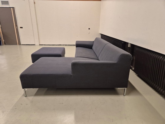 Image 1 of Rolf Benz - Freistil 180 - Corner Sofa - Anthracite - Fabric Ottoman