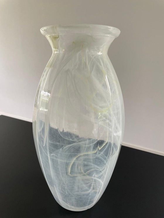 Image 1 of Unique semi-transparent vase, 30 cm high