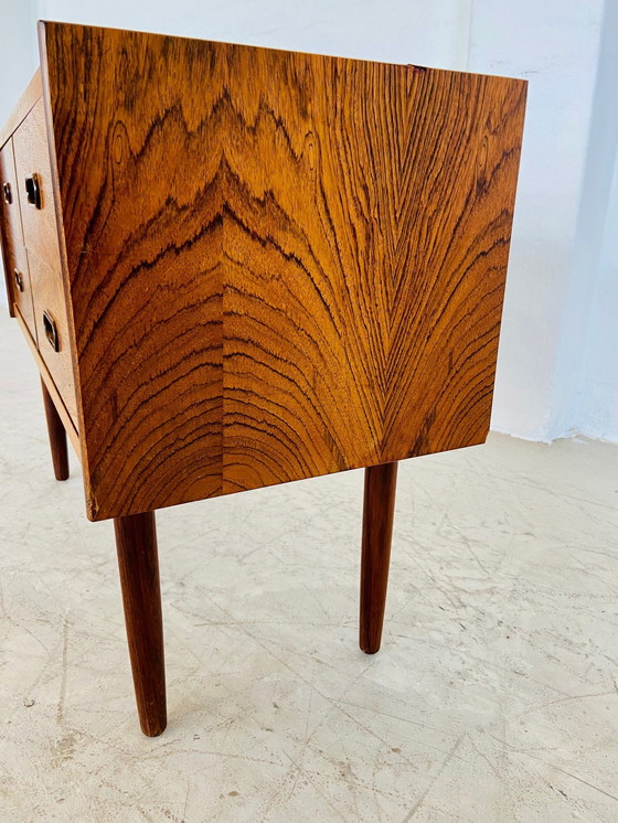 Image 1 of Vintage Danish Mid-Century Rosewood Chest of Drawers, 1960s