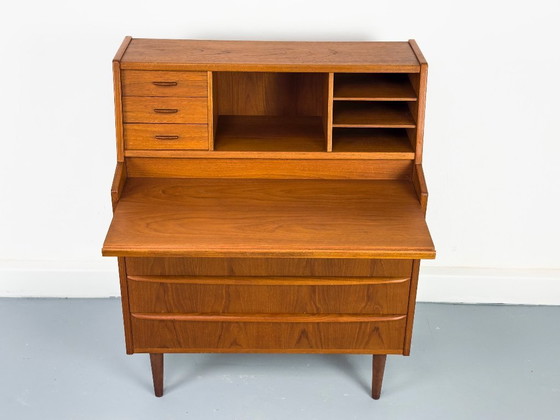 Image 1 of Scrivania in teak di Chr. Møller, anni '60