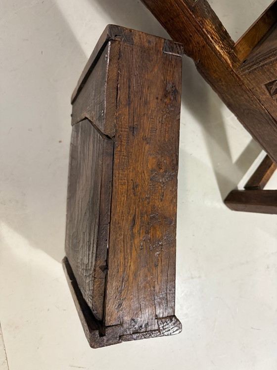 Image 1 of Brutalist antique Spanish coffee table 1880